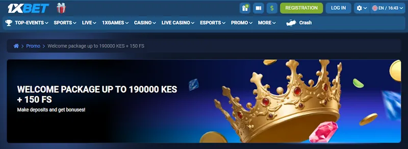 1xBet Live Casino Welcome Casino Bonus Screenshot